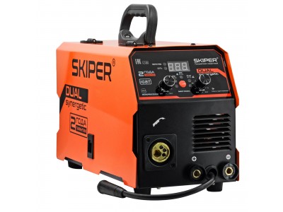 Сварочный полуавтомат Skiper MIG/MMA-260D-18 (2 года гар, 260А, процессор, MIG/MAG/MMA/TIG, еврорукав 3м)